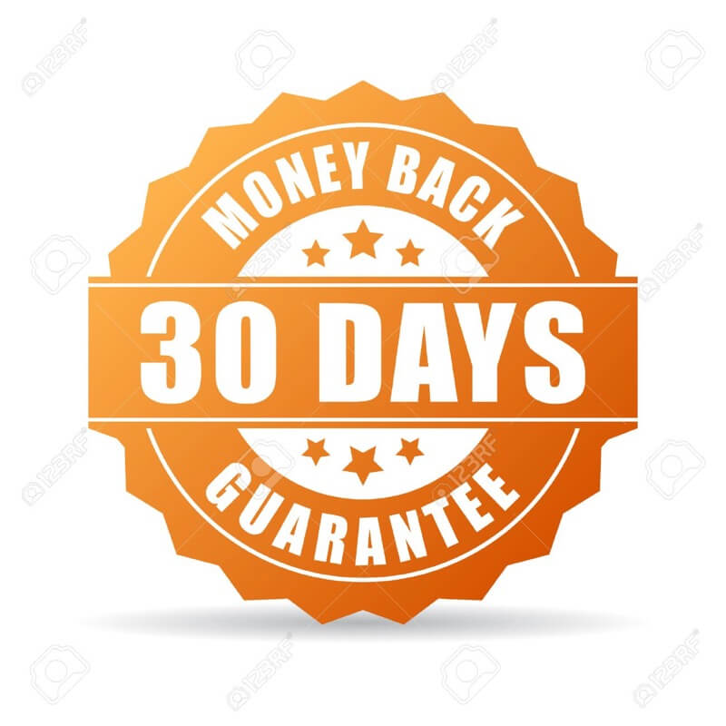 30 Day Money Back Guarantee